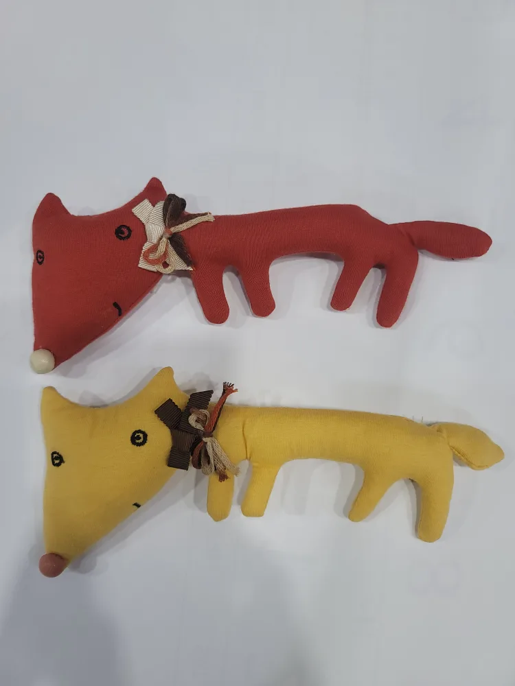 새상품 여우 인형 브로찌 뱃지