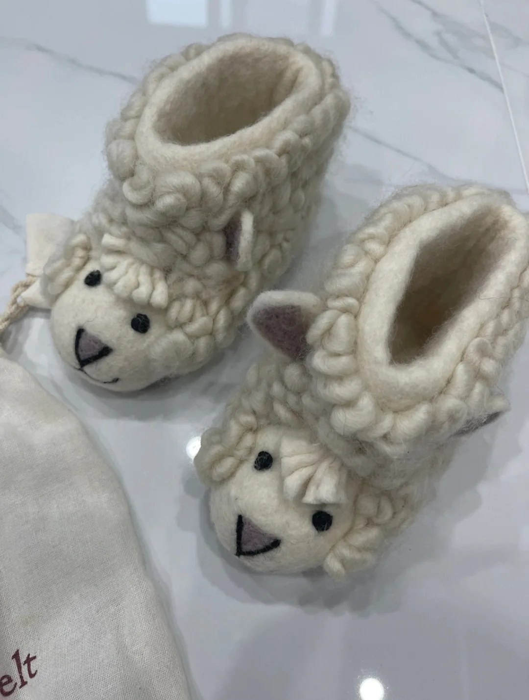 김나영아들신우 신발쏘하트펠트 양 실내화(새상품)아이신발2-4y15cm