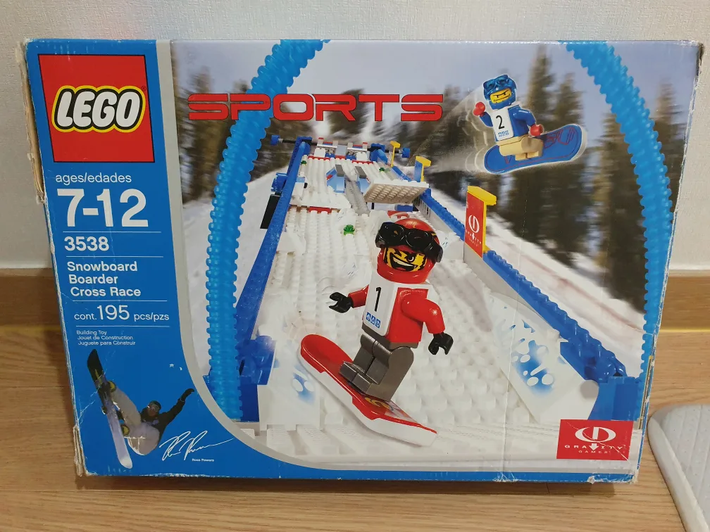 레고3538 스노우보더(중고)
