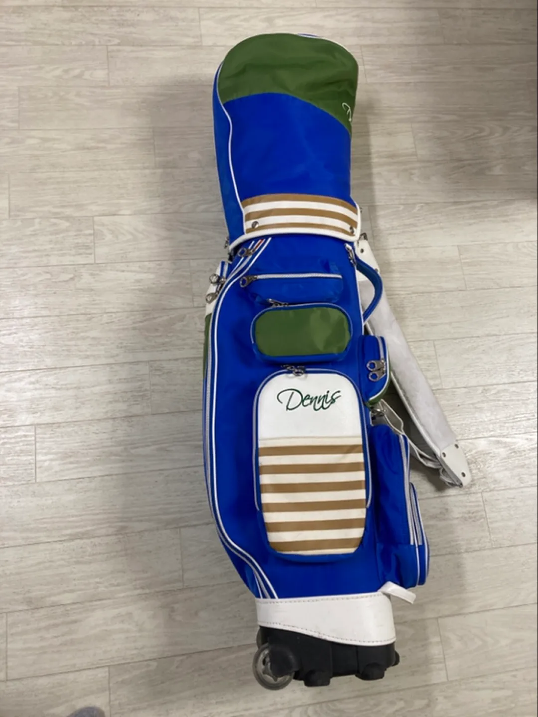 여성 중고 골프 휠캐디백 판매