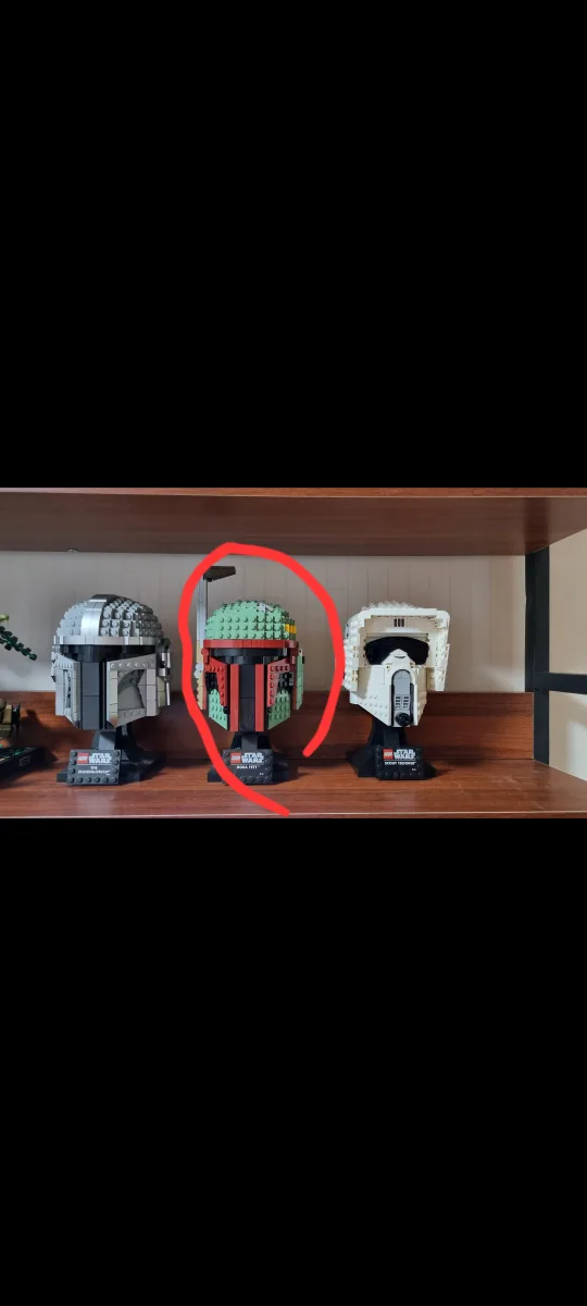 레고 스타워즈 75277 보바 펫 헬멧 중고 팝니다