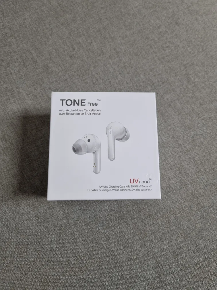 LG 톤프리 노이즈캔슬링 블루투스 이어폰(미개봉) 팝니다