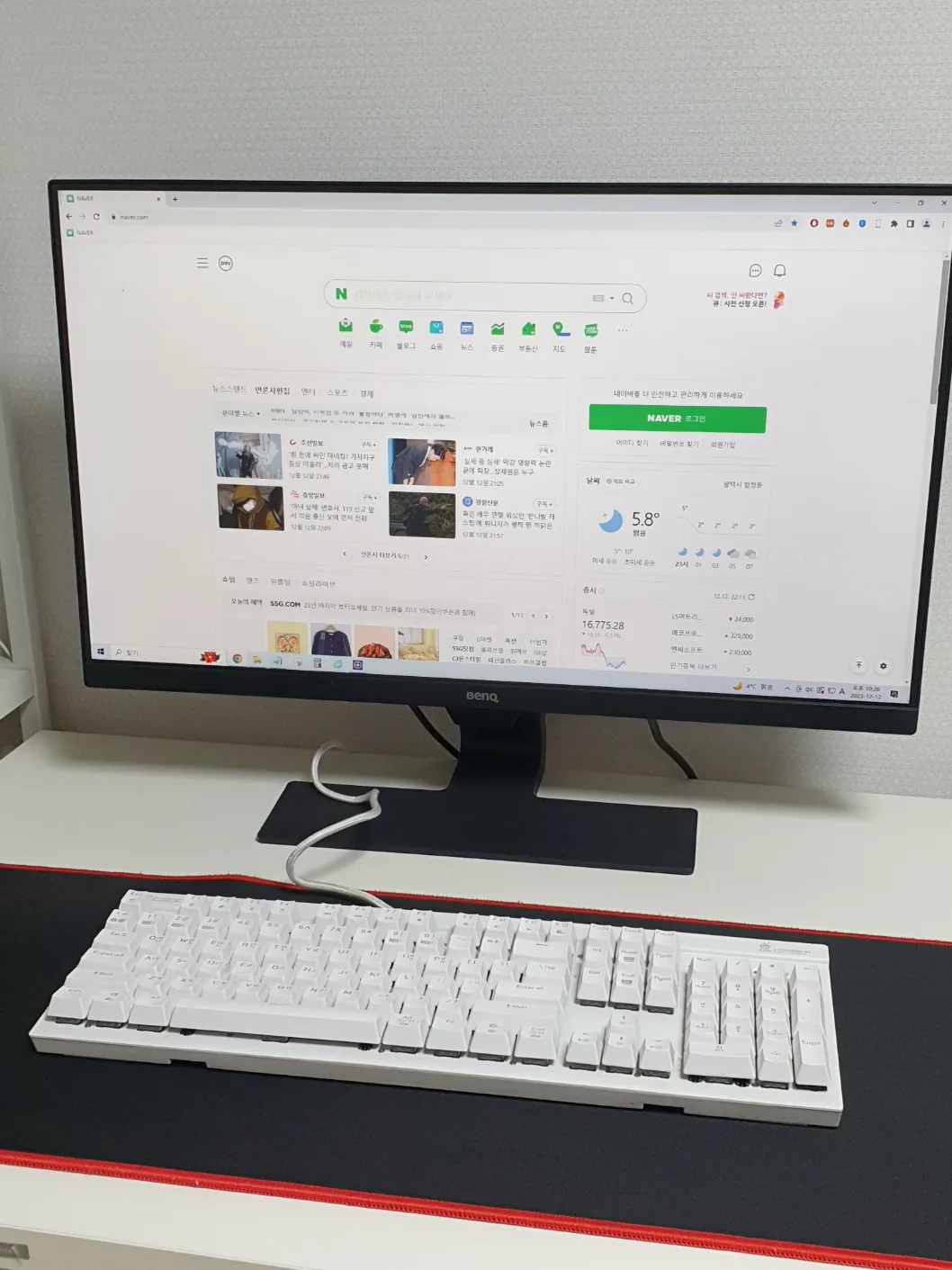 컴퓨터 데스크탑 1TB 64GB 라이젠2700X GTX1060 모니터 포함