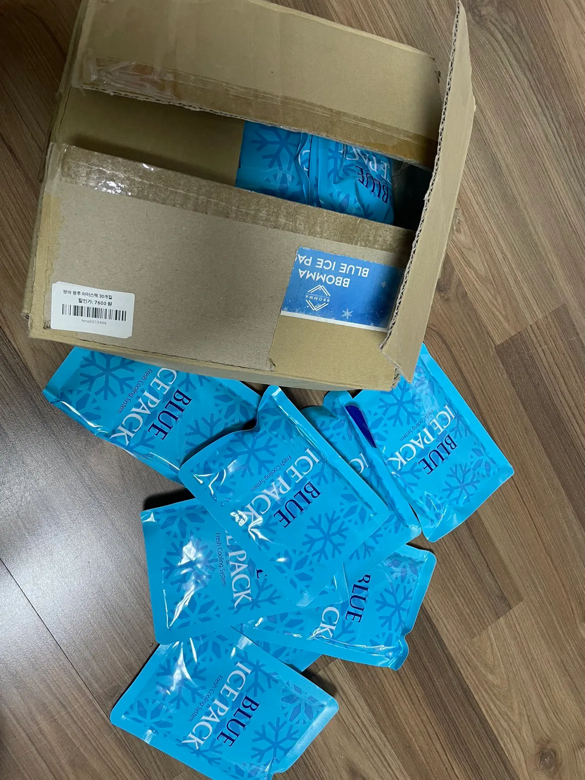 아이스팩(새상품,30팩)