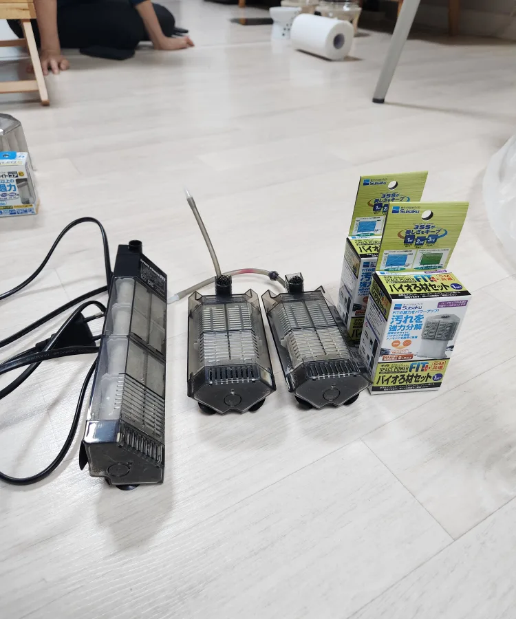 중고여과기 신품 필터