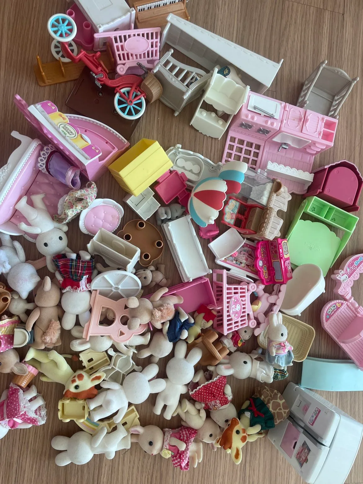 콩지래빗 실바니안 토끼인형 및 소품