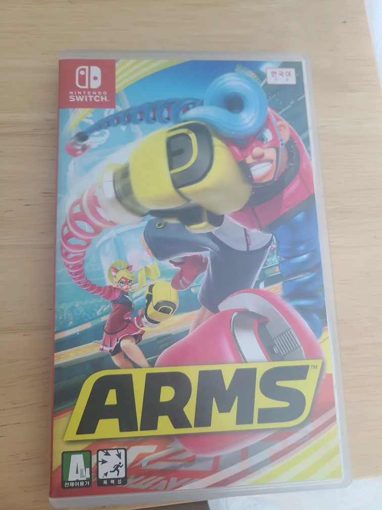 닌텐도 스위치 암즈 칩 중고 팝니다.