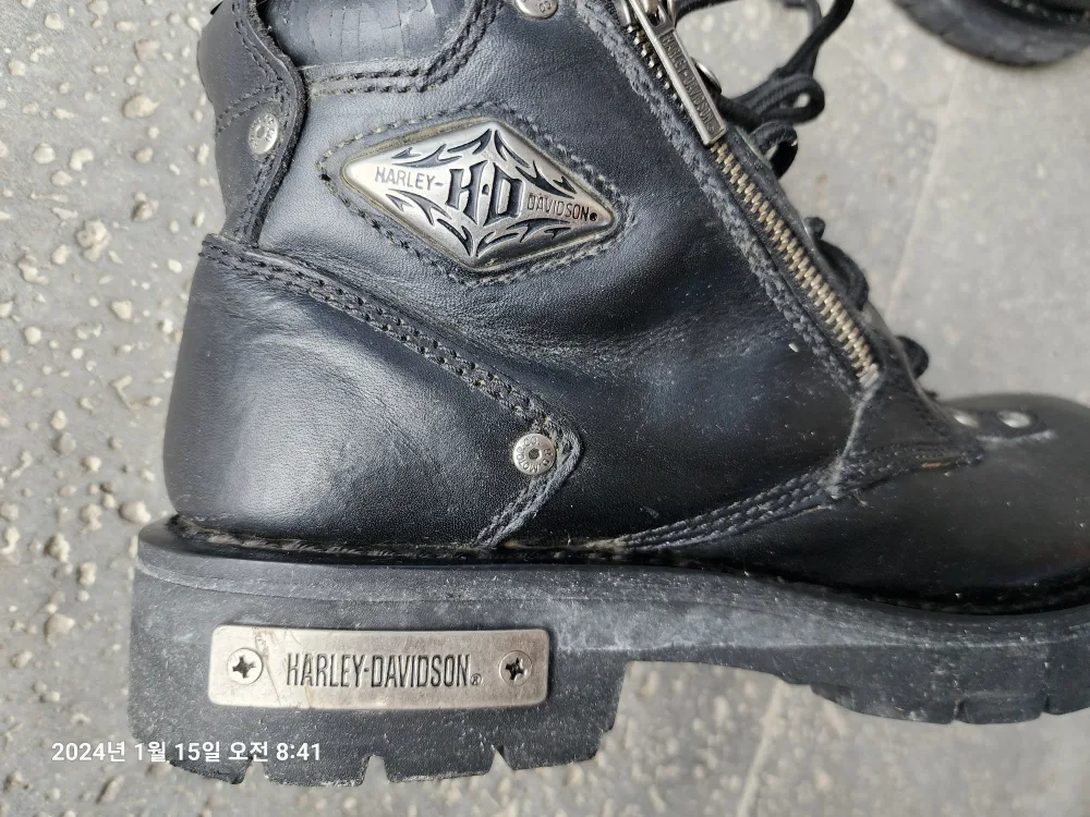 Harley Davidson 모터사이클용구두 중고265mm 나눔