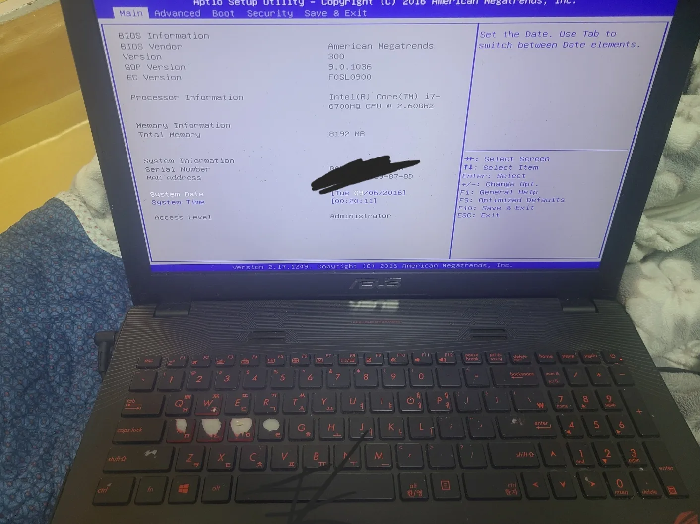 중고노트북 판매 (2016 게이밍)