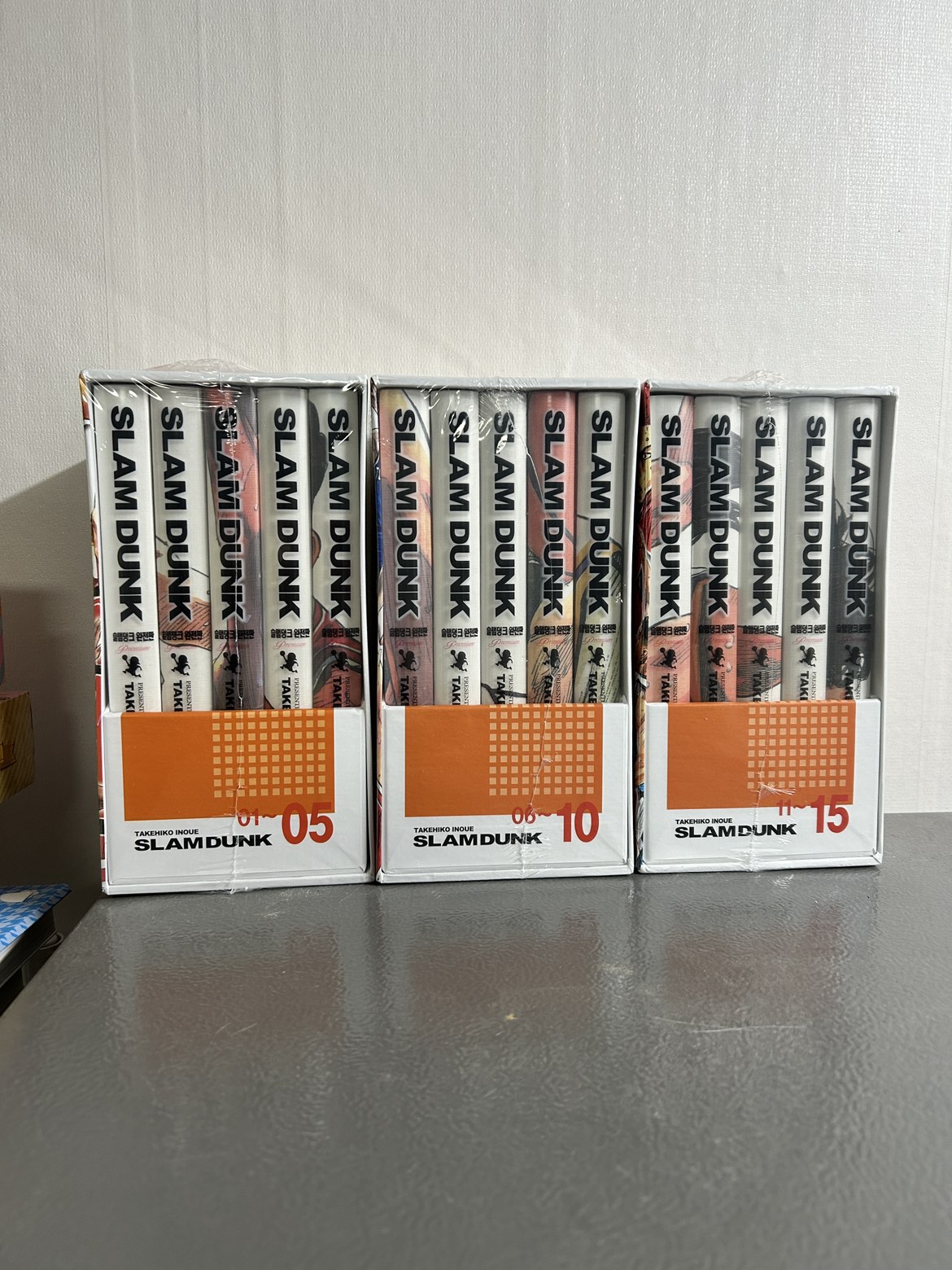 슬램덩크 프리미엄 박스 새거 1~15권 팔아요