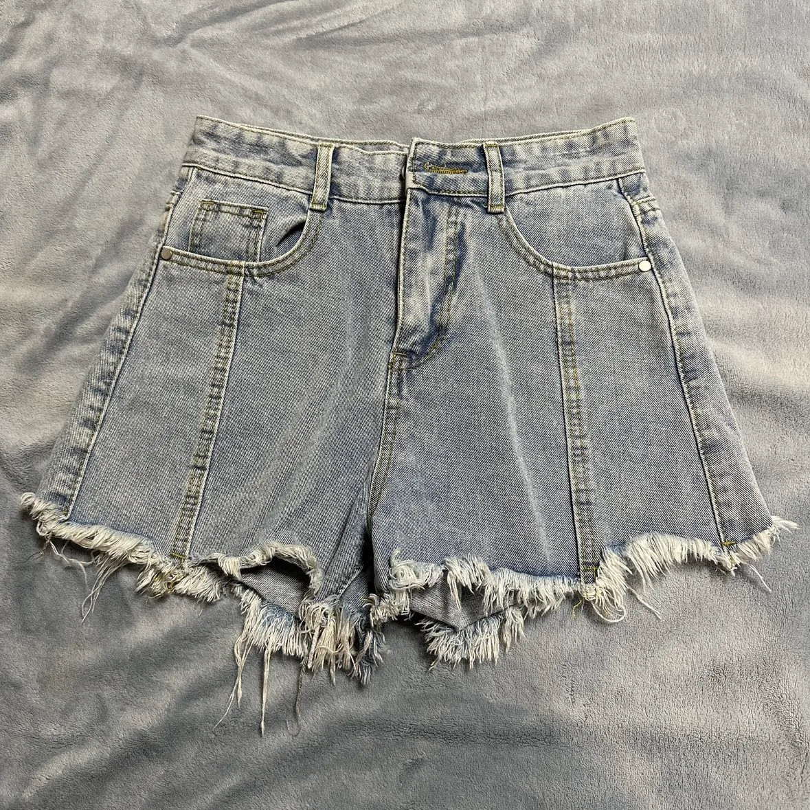 반바지 청반바지