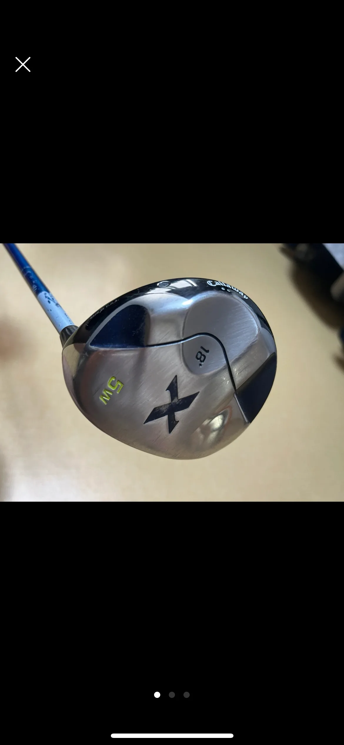 급처 [중고] 캘러웨이 X 우드 5번 18도 R