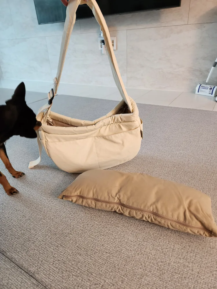 강아지 슬링백 중고