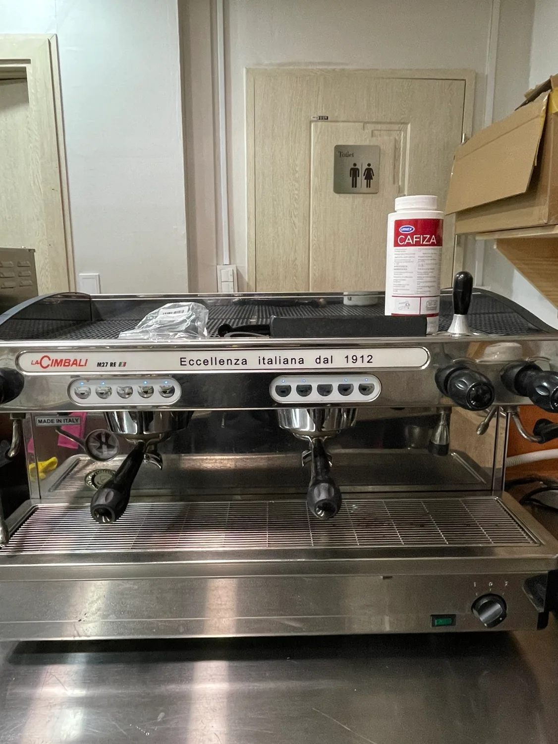 중고커피머신 라심발리m27