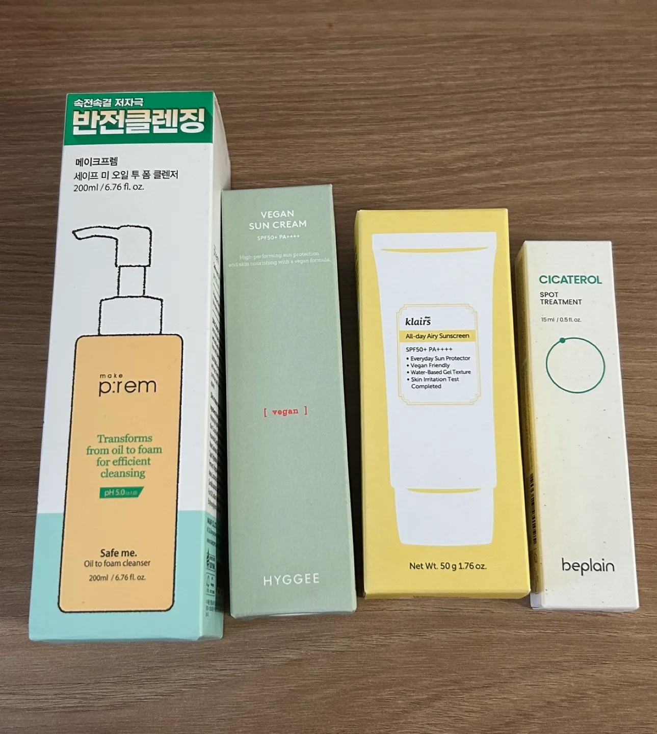 미개봉 기초 선크림