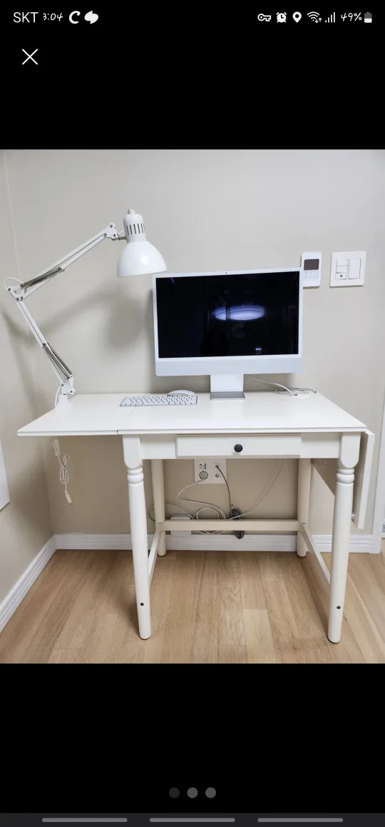 이케아 잉아토르프 확장 테이블 판매합니다.