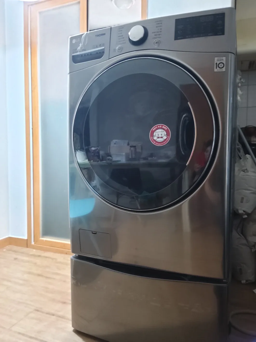 LG 21k 드럼세탁기  19년