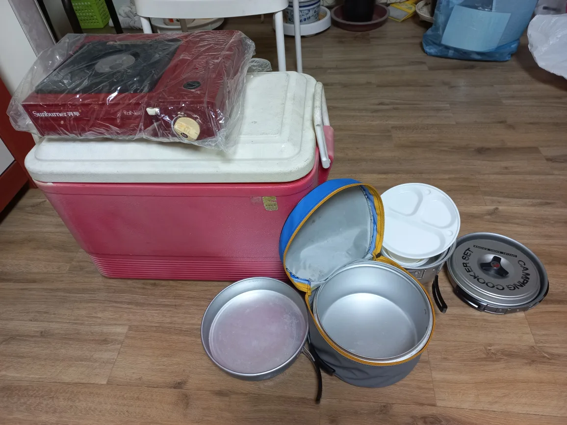 아이스박스 코펠 선버너