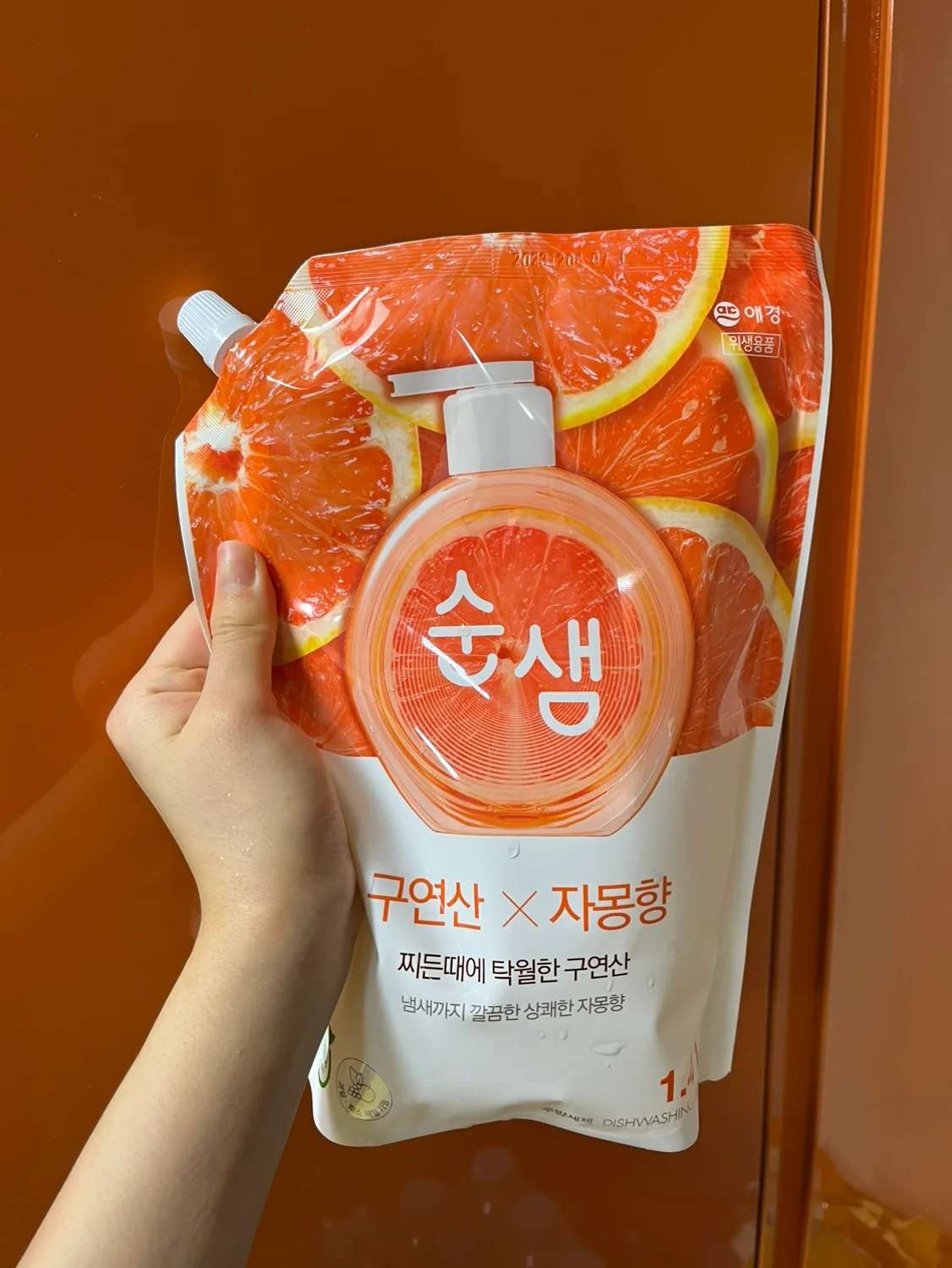 순샘 주방세제 중고 (1리터 넘게 남아있음)