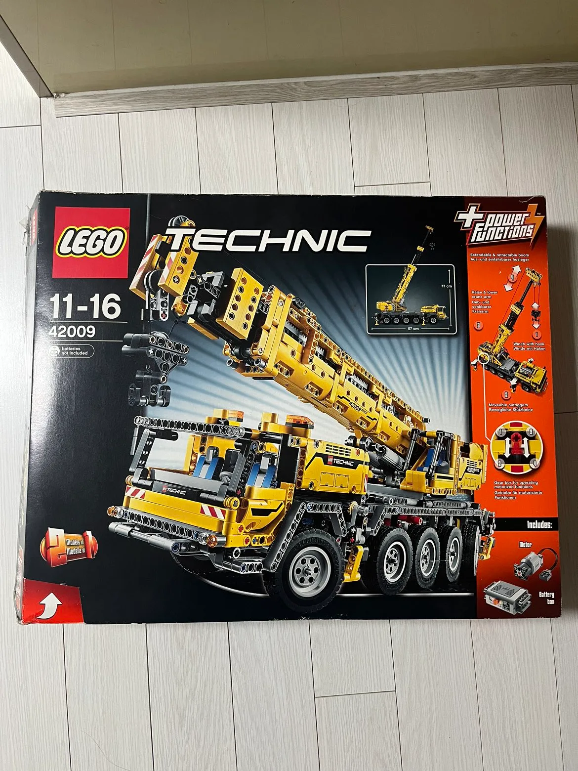 레고 테크닉 42009 대형 크레인 분해 중고 판매