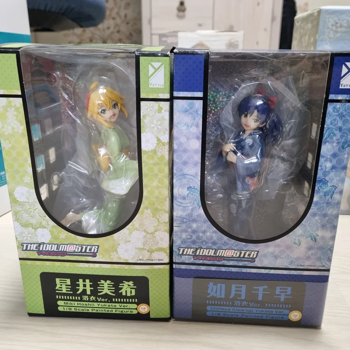 중고피규어/아이마스 치하야,미키 각 2만/마감세일