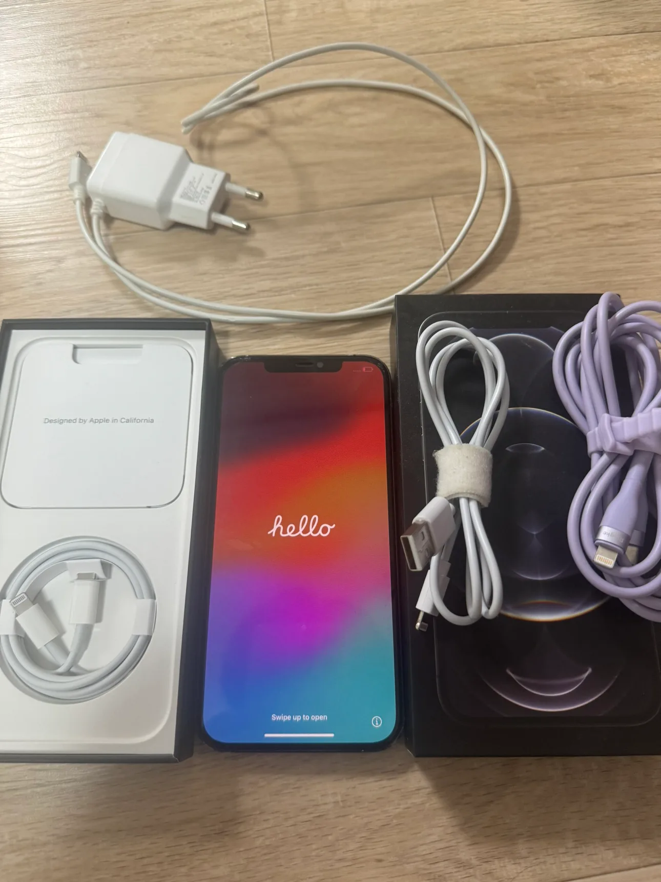 아이폰 12 프로맥스 풀박스 중고 제품 팝니다