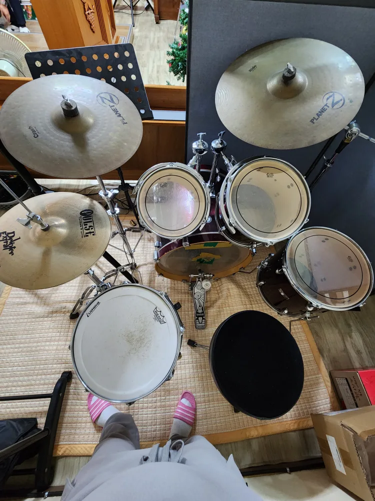 중고 드럼 팝니다