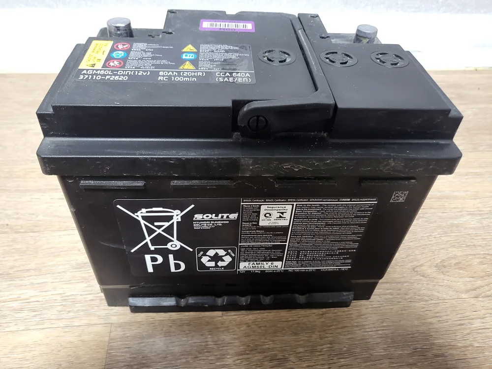 중고)AGM-60L 밧데리 판매합니다