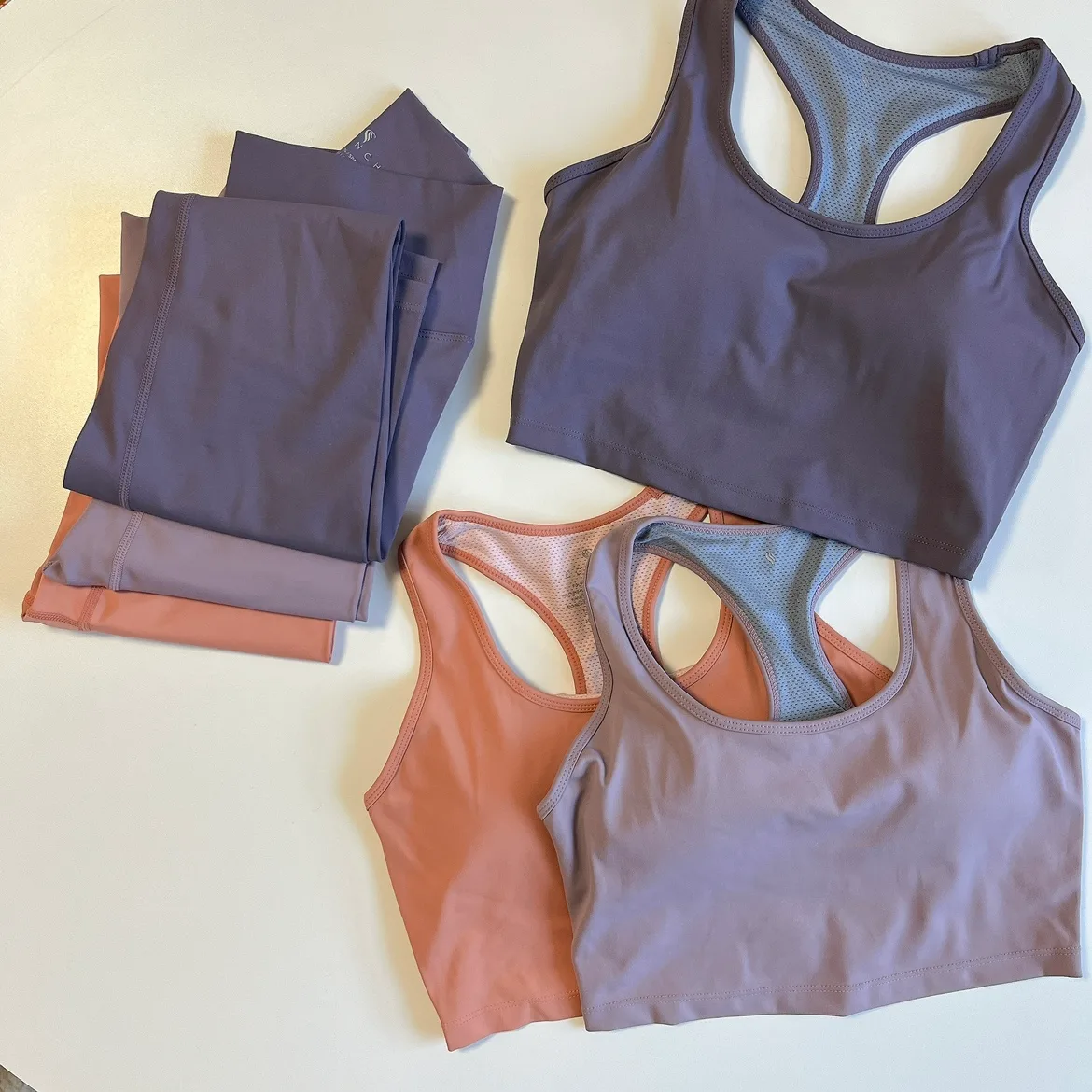 콘치웨어 스포츠브라탑+레깅스(새상품 3종세트)