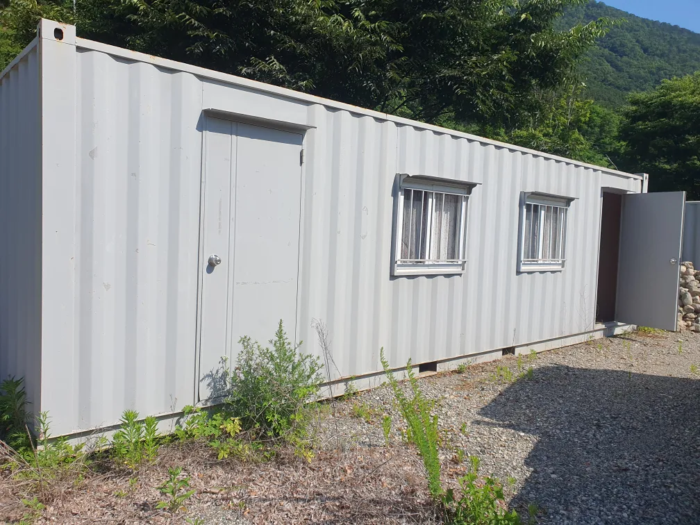 바닥난방된 A급 중고 컨테이너(3×9) 팝니다