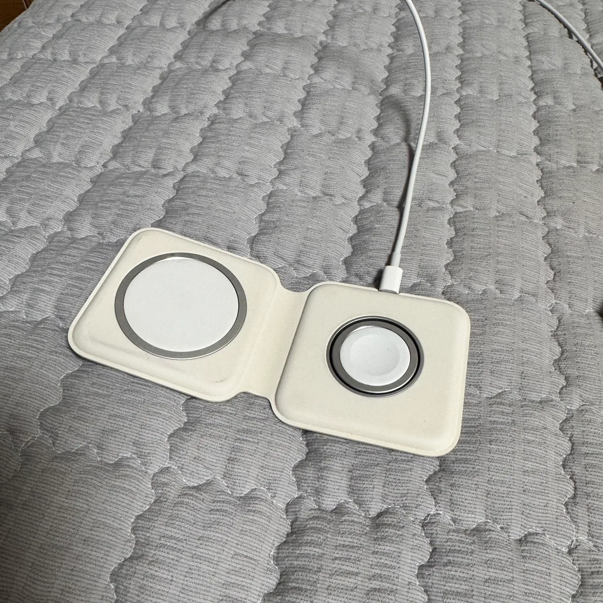 (중고)맥세이프 듀오 충전기(+어댑터) 팝니다