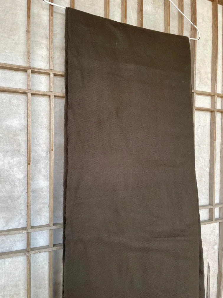 카키 브라운 고급진 머플러