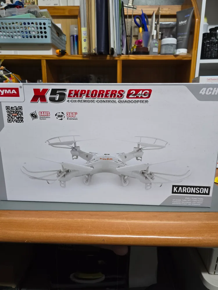 입문용 드론 팝니다 syma x5