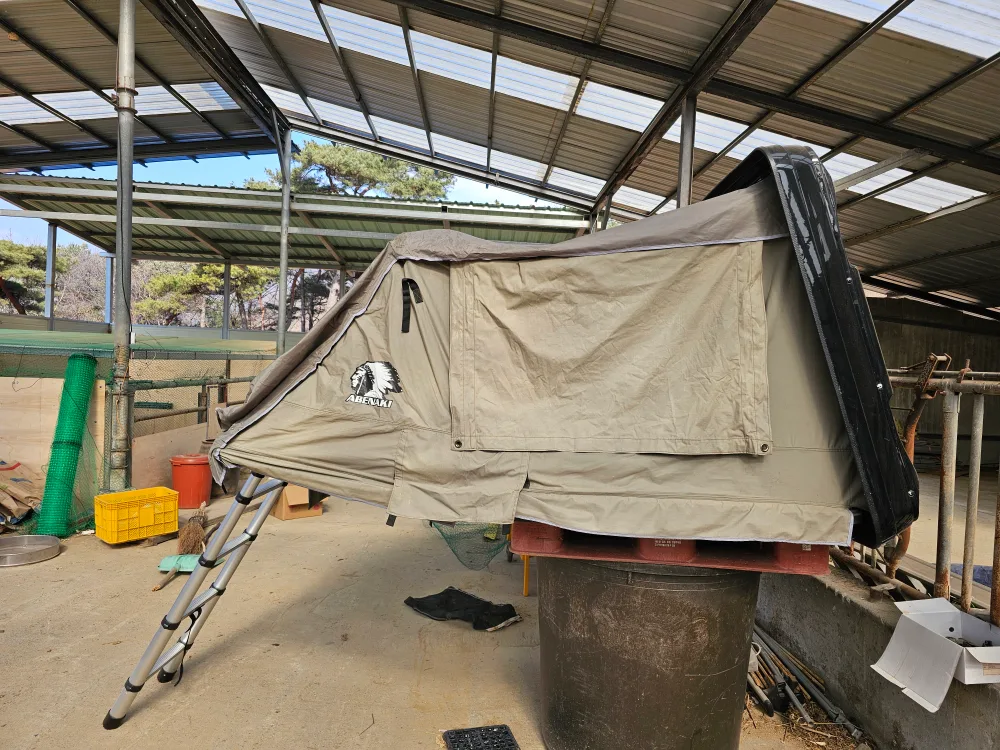 아베나키  루프탑 (커플용) +어넥스+타프 팝니다