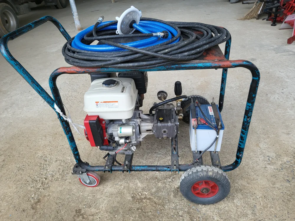 고압 세척기  박피기