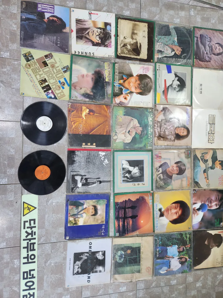 중고 1980년대 LP 135장  국내가수 팝송 엘피
