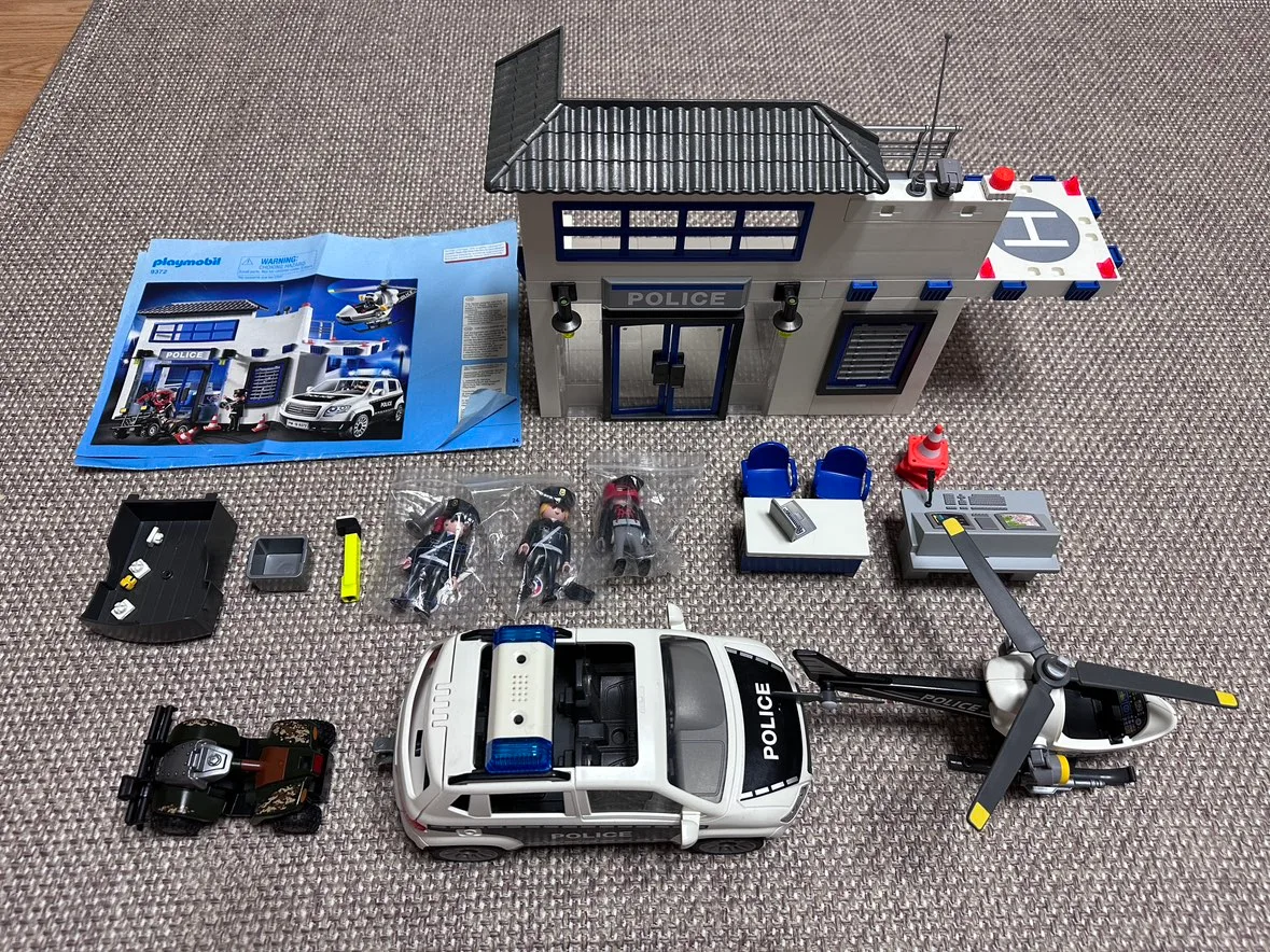 플레이모빌 경찰본부 9372 (중고) 판매합니다