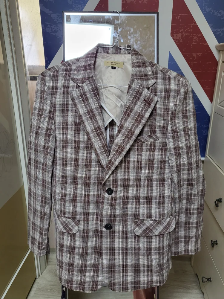 ?버버 블레이져