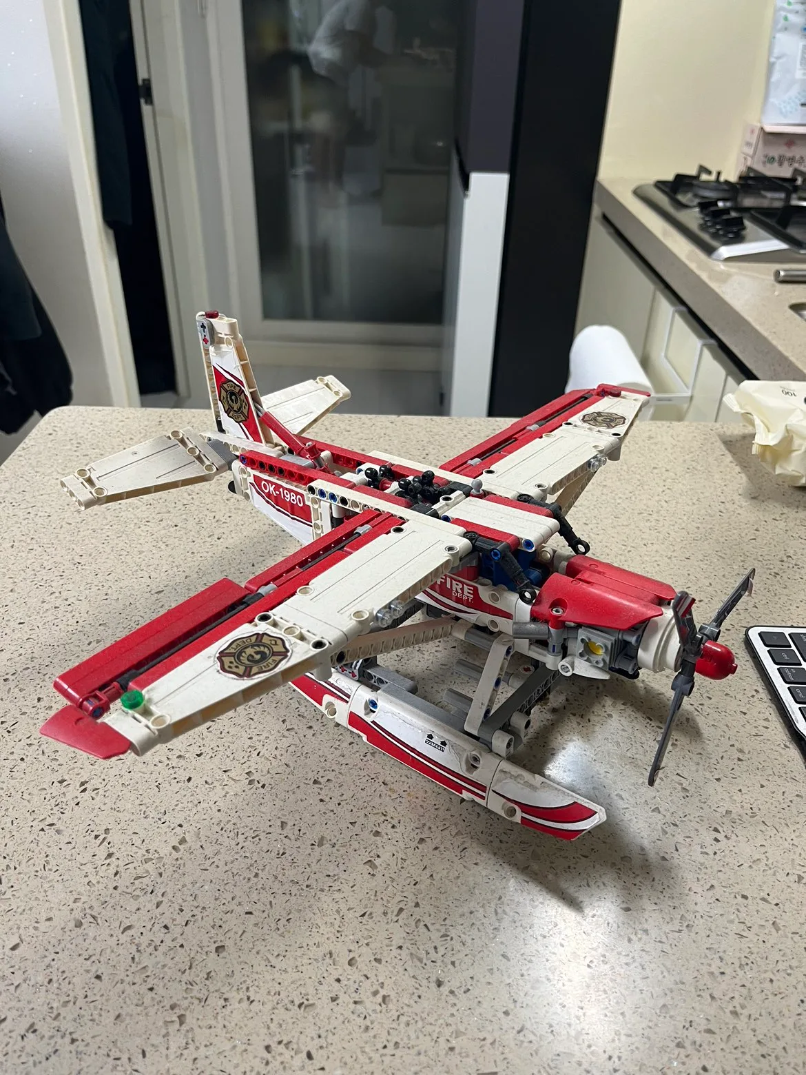 레고 테크닉 소방비행기 42040 분해중고판매