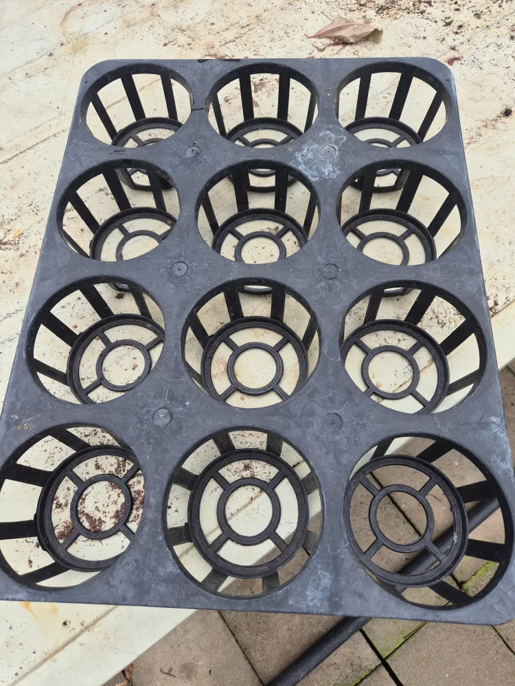 12cm포트 트레이 중고 판매합니다 500개