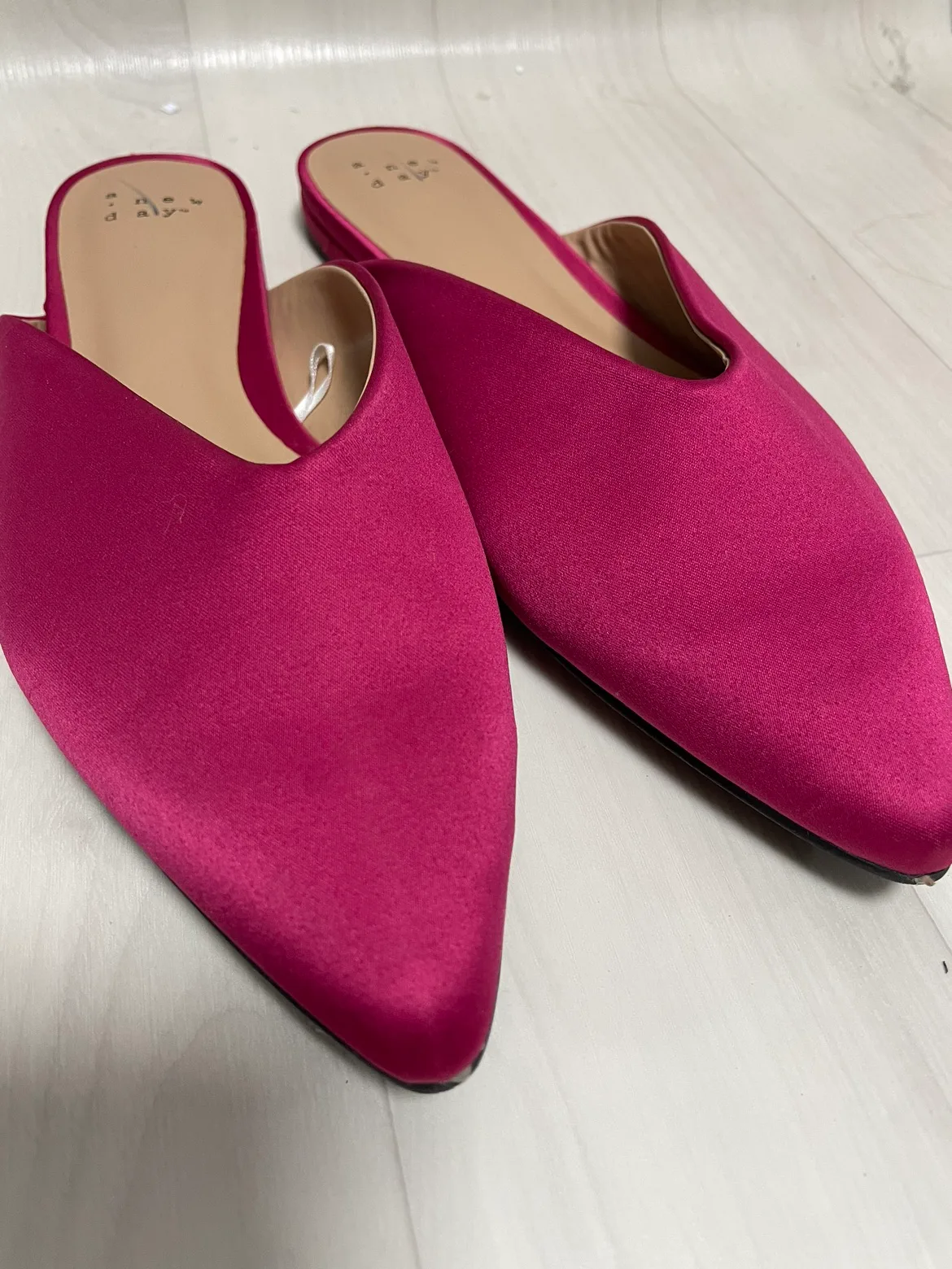 예쁜 핫핑크 로퍼슬리퍼 240-245