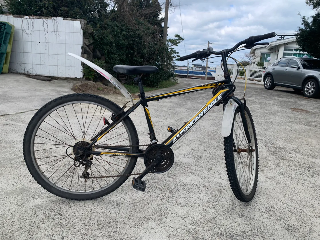 제주도 한달살기 자전거 중고 1만원