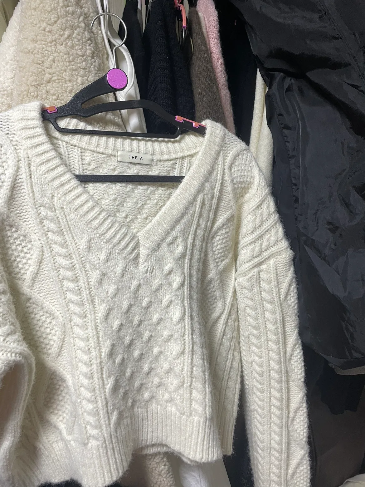 케이블 니트 중고