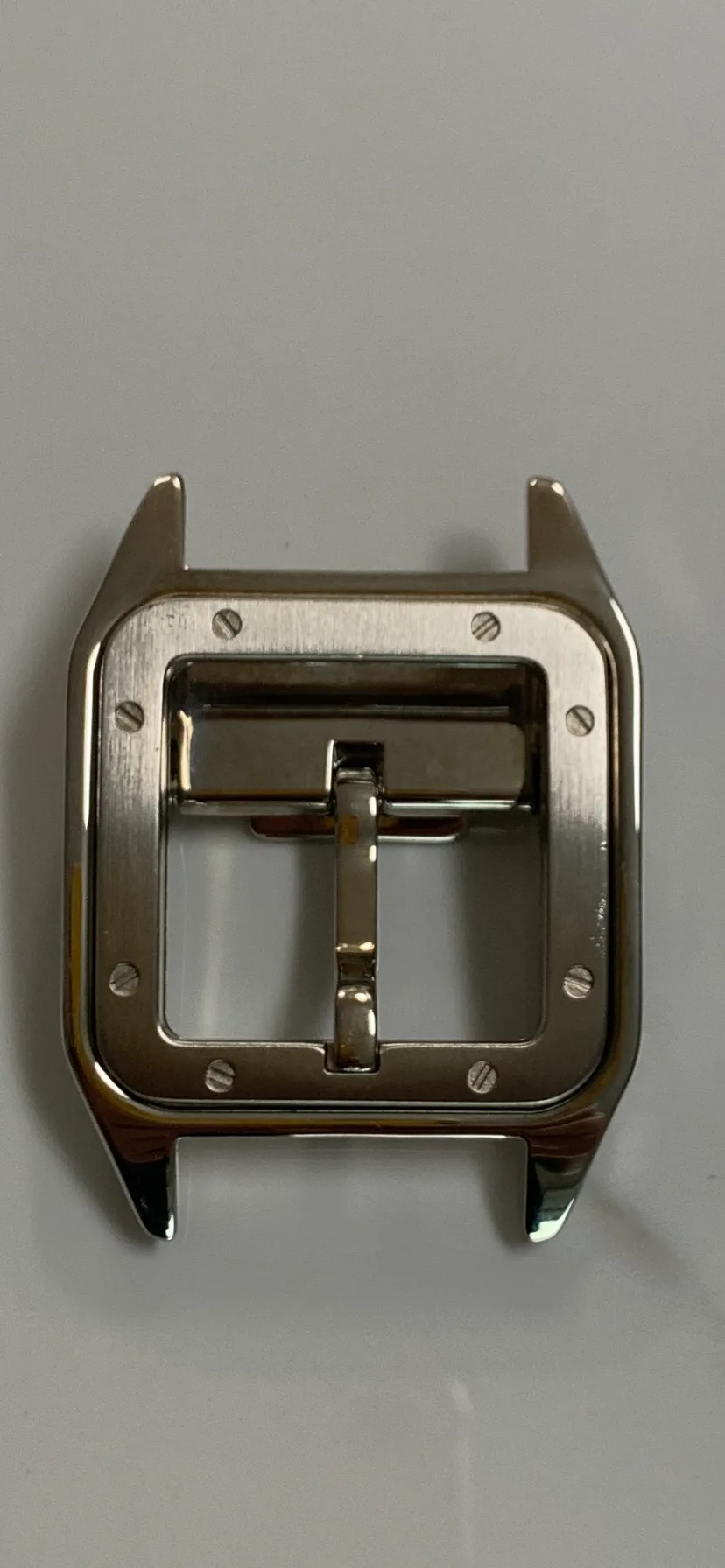 중고 명품 까르띠에 남성 벨트 검정