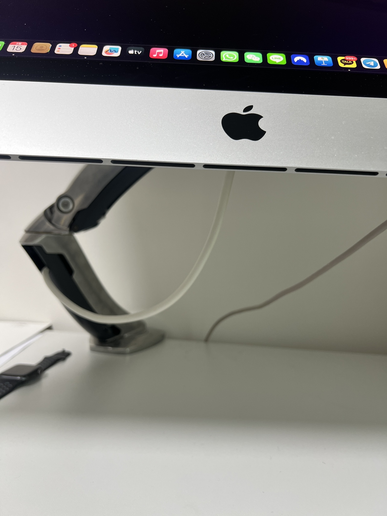 아이맥 27인치 램48 하드 1테라 vesa 어고트론 포함