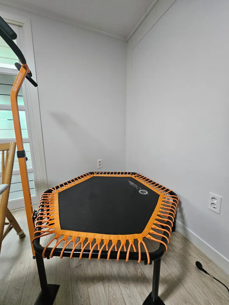 멜킨 트램펄린 주황색 (중고) 나눔해요