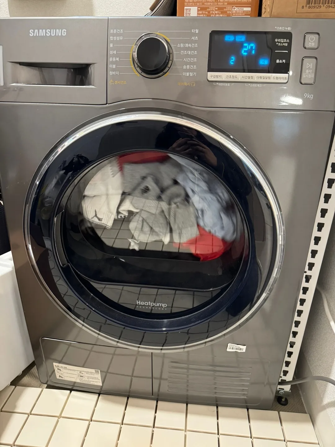 삼성 건조기 중고판매(9kg)