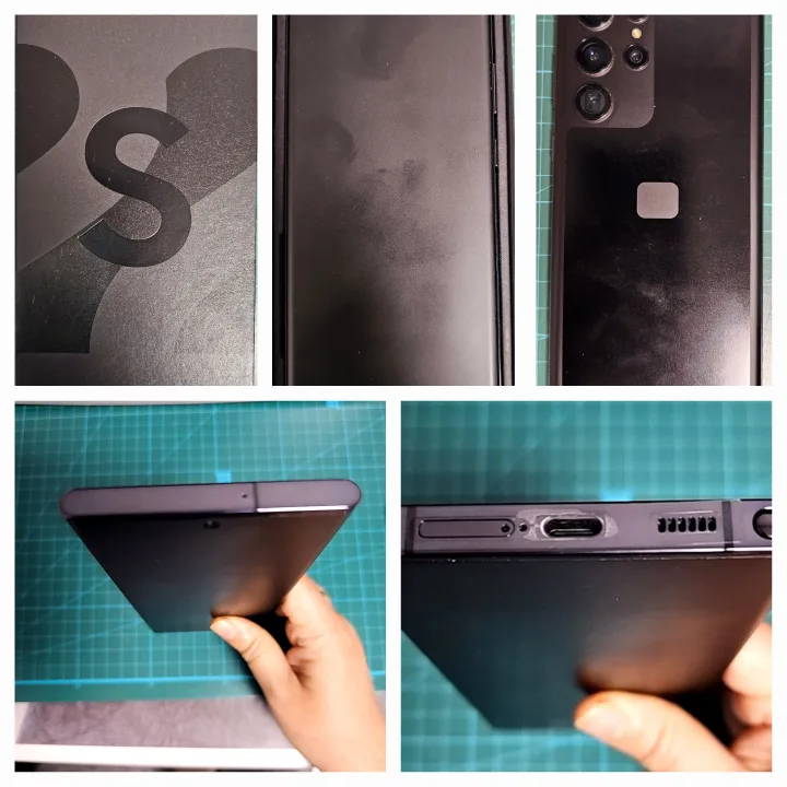 갤럭시s22울트라 512팬텀블랙 중고폰