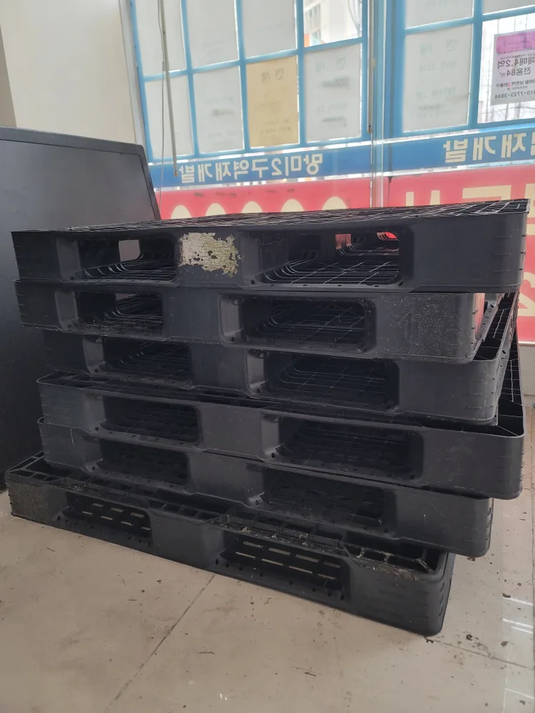 중고 플라스틱 파레트 6개