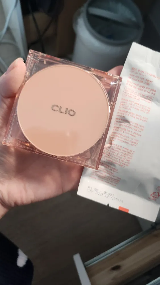 클리오 더뉴 파운웨어 쿠션 (본품 중고 + 리필 새제품)